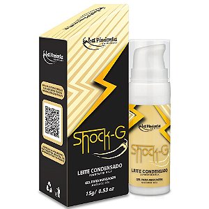 Gel Shock G Excitante 15g La Pimienta - Leite Condensado