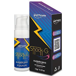 Gel Shock G Excitante 15g La Pimienta - Algodão Doce