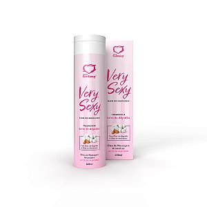 Very Sexy óleo Corporal Aromático 100ml Sexy Fantasy - Leite De Algodão
