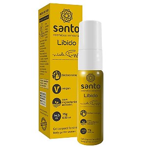 Libido Gel Excitante Feminino 15g Santo