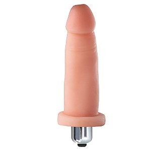 Pênis Mini Vibrador 12x3 Cm Soulsex - Bege