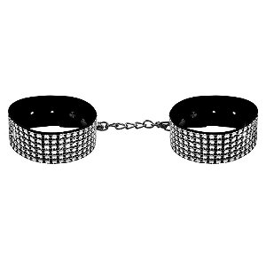 Algema Bracelete Strass Dominatrixxx