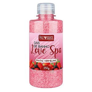Love Spa 250g Sais De Banho Com Fragrância Afrodisíaca Pau Brasil - Frutas Vermelhas