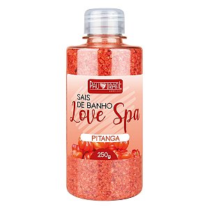 Love Spa 250g Sais De Banho Com Fragrância Afrodisíaca Pau Brasil - Pitanga