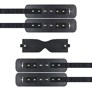 Kit Bondage Composto Por 5 Peças Pau Brasil