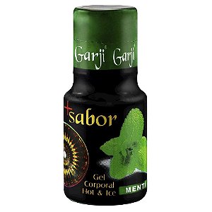+ Sabor Hot Gel Comestível 15ml Garji - Menta
