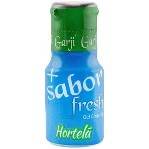 + Sabor Fresh Ice Gel Comestível 15ml Garji - Hortelã