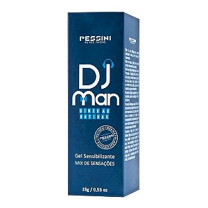 Dj Man Gel Excitante Masculino 15g Pessini