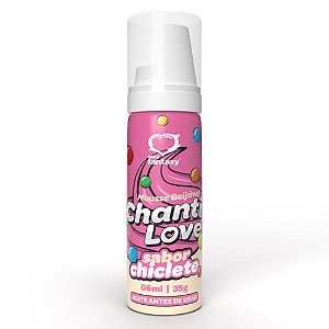 Chanti Love Mousse Corporal Beijável 66ml/25g Sexy Fantasy - Chiclete