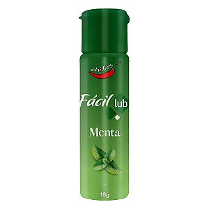 Fácil Lub Gel Beijável Para Sexo Oral 18g Chillies - Menta