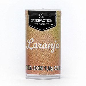 Bolinha Aromática Com 02 Uni Satisfaction Caps - Laranja