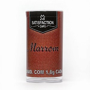 Bolinha Aromática Com 02 Uni Satisfaction Caps - Marrom