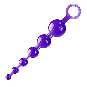 Plug Ball 16cm Com 6 Esferas Sexy Fantasy