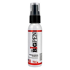 Bigpen Gel Vasodilatador Sensação De Aumento Peniano High Performance 50ml Segred Love