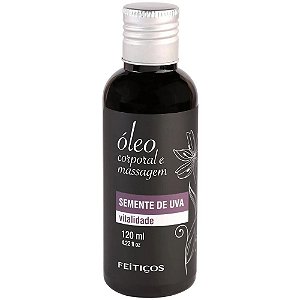óleo Aromático Para Massagem 120ml Feitiços - Uva
