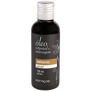 óleo Aromático Para Massagem 120ml Feitiços - Amêndoas
