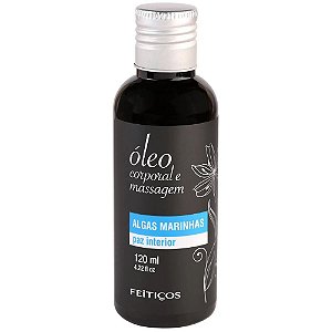 óleo Aromático Para Massagem 120ml Feitiços - Algas Marinhas