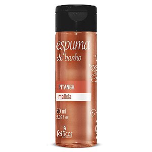 Espuma De Banho Aromática 60ml Feitiços - Pitanga