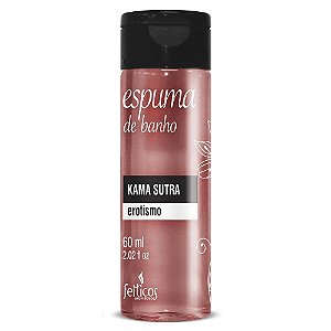 Espuma De Banho Aromática 60ml Feitiços - Kama Sutra