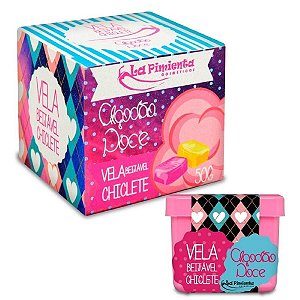 Vela Beijável Algodão Doce 50gr La Pimienta - Chiclete
