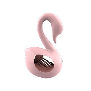 Vibrador Cisne Com Pulsação Cygnet Vipmix - Rosa