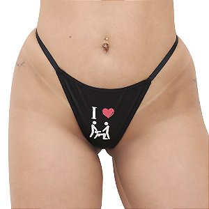 Calcinhas Personalizadas Com Frases Picantes Moda Apimentada - Simbolo Q Ménage
