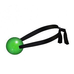 Mordaça Bola Cetim La Pimienta - Verde