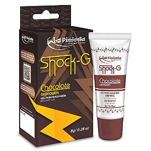 Shock G Excitante Unissex Bisnaga 8g La Pimienta - Chocolate