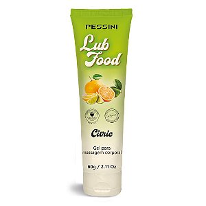 Lub Food Lubrificante Beijável 60g Pessini - Citrico