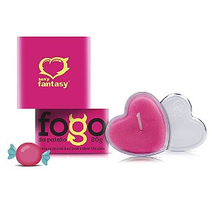 Vela Fogo Da Paixão Beijável 20gr Sexy Fantasy - Chiclete