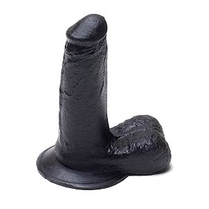 Prótese Maciça 11 X 2,7cm Prazer E Cia - Preto