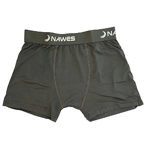 Cueca Boxer Adulto Em Microfibra Nawes - Grafite