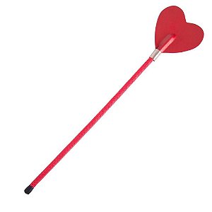 Chibata Coração 35cm Dominatrixxx - Vermelho