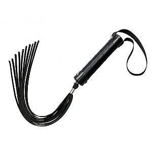 Chicote Com Tiras De 40cm Preto La Pimienta - Preto