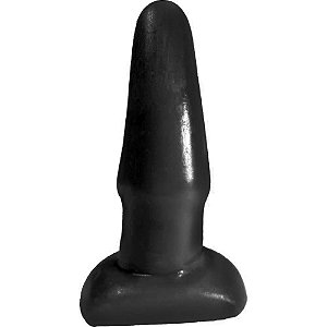 Plug Maciço 12 X 3,3cm Prazer E CiaPlug Maciço 12 X 3,3cm Prazer E Cia - Preto