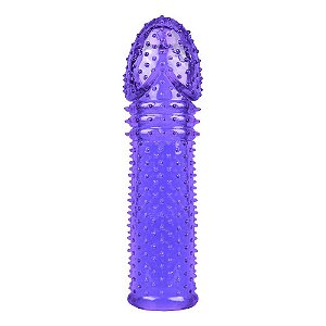 Capa Peniana Expansora Colors 14cm La Pimienta | loja fetiches Sex Shop - Lilas