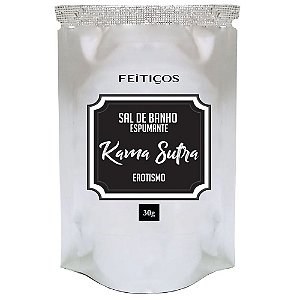 Sal De Banho Espumante Sachê 30gr Feitiços - Kama Sutra
