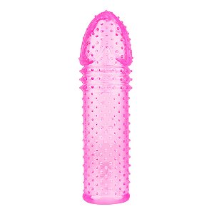 Capa Extensora Com Textura Estimuladora Pau Brasil - Rosa