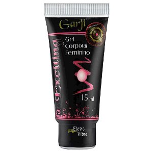 Exciting Bisnaga Excitante Feminino Elétrico 15ml Garji