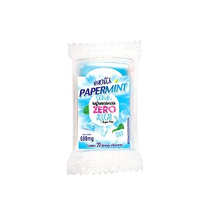 Lâminas Papermint Refrescantes 20 Unidades Danilla - Hortelã