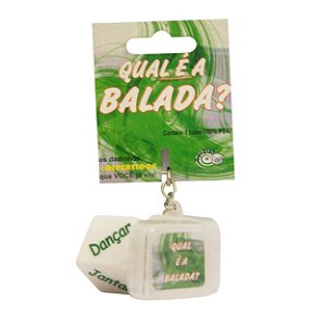 Dado Qual é A Balada? Unissex Simples Diversão Ao Cubo