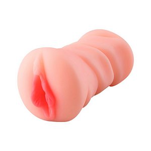 Masturbador Masculino Em Cyberskin Formato Vagina 4 Maig Lf Import - Bege
