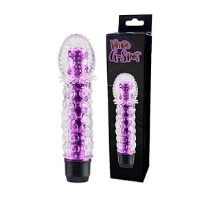 Vibrador Estilo Personal Com Capa Texturizada Lf Import - Roxo