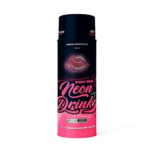 Bebida Energética Neon Drink 60ml Pepper Blend - Morango Com Lichia