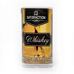 Bolinhas Beijáveis Caps Drinks 02 Unid Satisfaction Caps - Whiskey