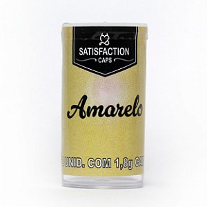 Bolinha Aromática Com 02 Uni Satisfaction Caps - Amarelo
