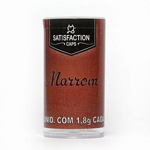 Bolinha Aromática Com 02 Uni Satisfaction Caps - Marrom
