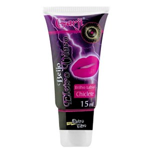 Gloss Eletro Vibro 15ml Garji - Chiclete