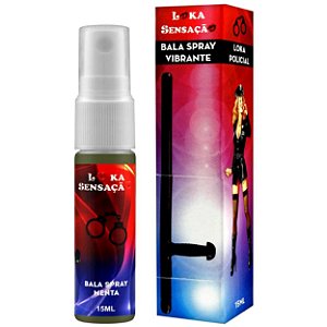 Loka Policial Gel Vibrante Menta 15ml Val. 11/24 Loka Sensação - Menta