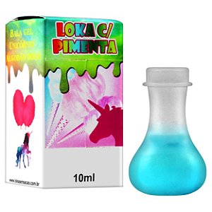 Bala Gel Comestível Loka Com Pimenta 8ml Loka Sensação - Algodão Doce